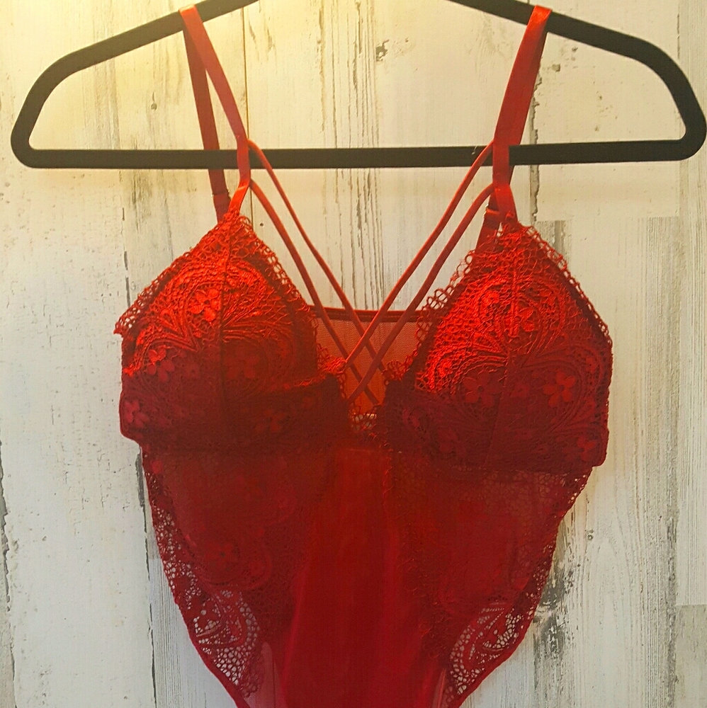 Maroon Bodysuit